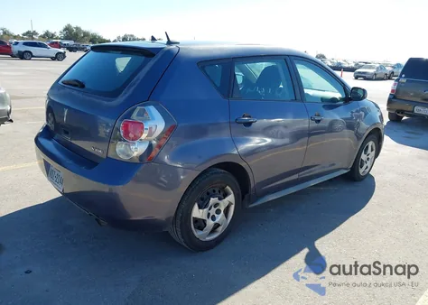 2009 Pontiac Vibe z USA, uszkodzony, nr VIN 5Y2SL67839Z400853